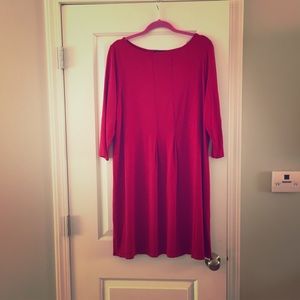 J. Jill Wearever Collection Red Dress